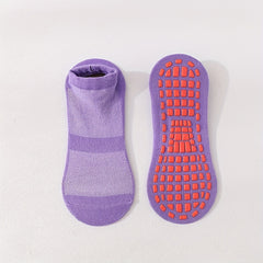 6 Pairs Mixed Yoga Socks Non slip Breathable Low Cut Sports Socks