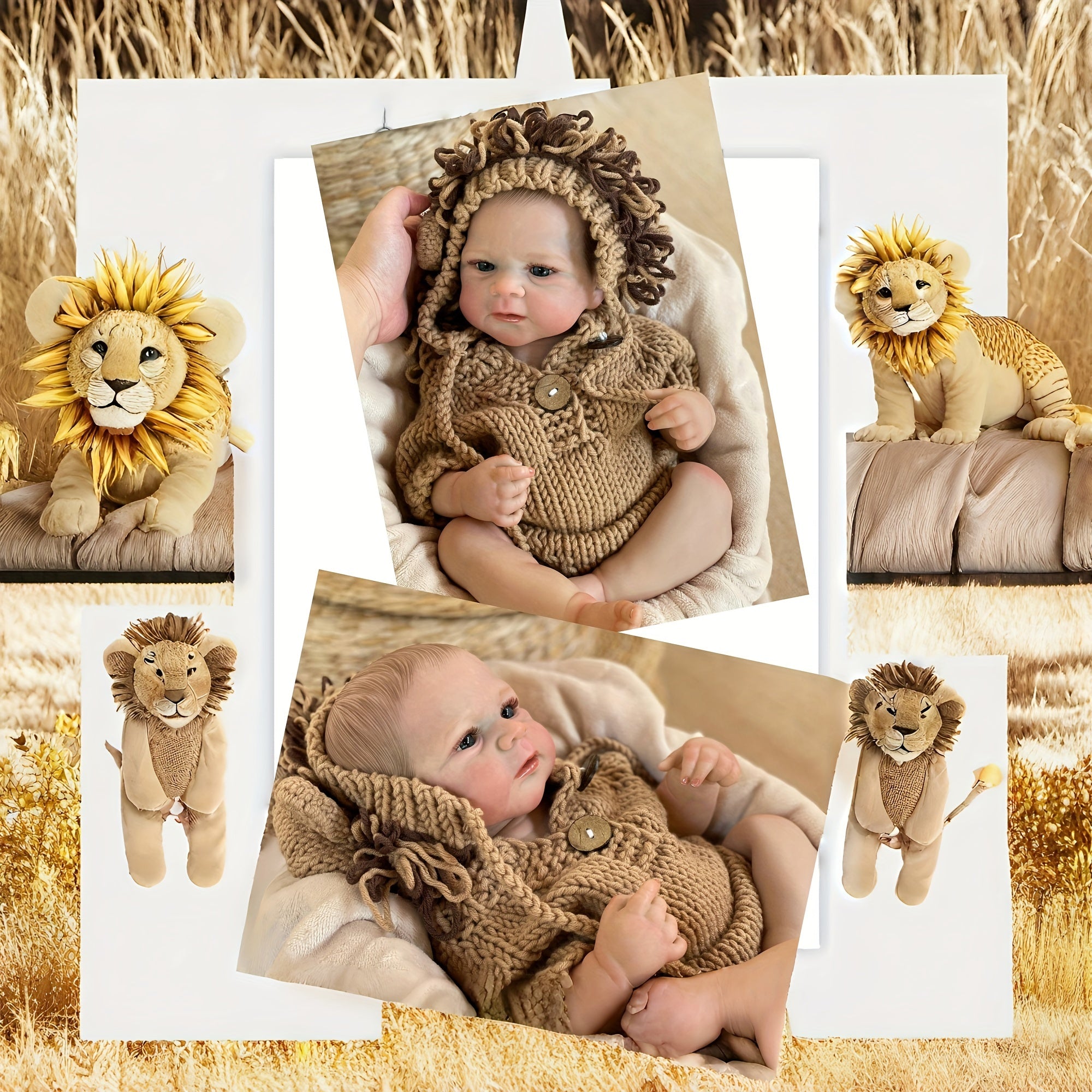 Adorable 46 Lifelike Boy Reborn Doll with Realistic Features & Accessories