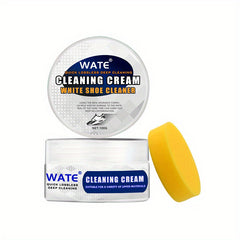 100g Shoe Cleaning Cream Whitening Yellowing Remover with Brush
