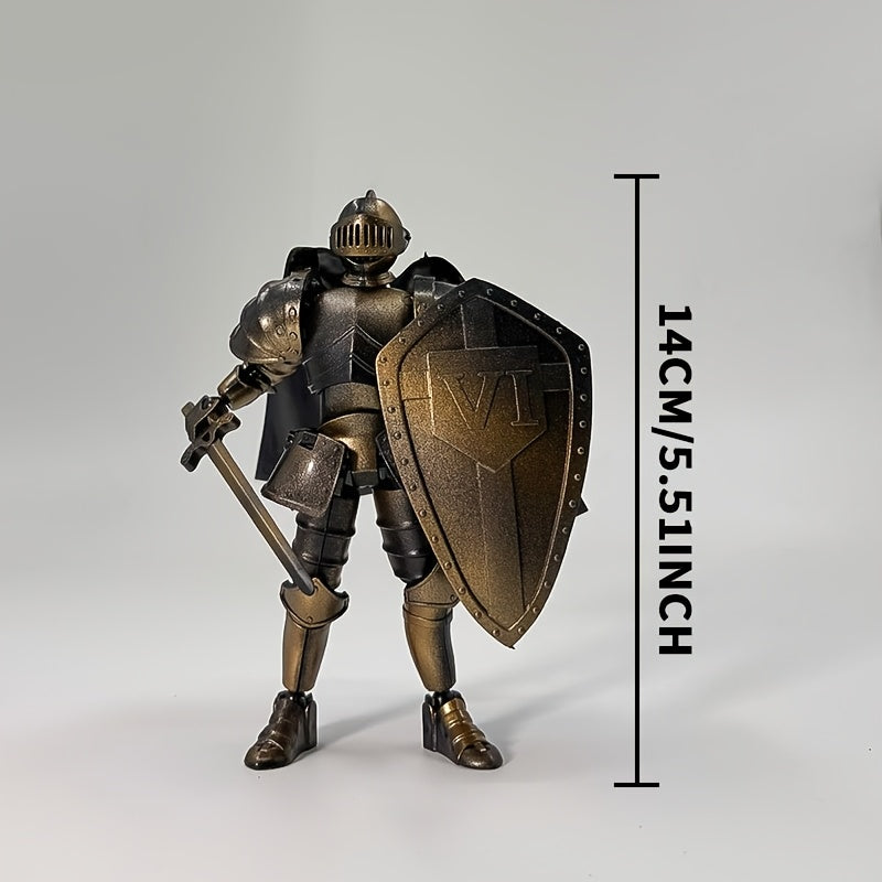 Roman Medieval Knight Warrior Toy DIY Educational Gift