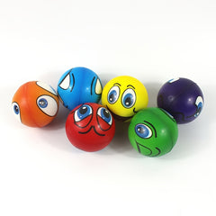 Expressive Stress Balls Set - Christmas Halloween Party Gag Grip Sponge Balls