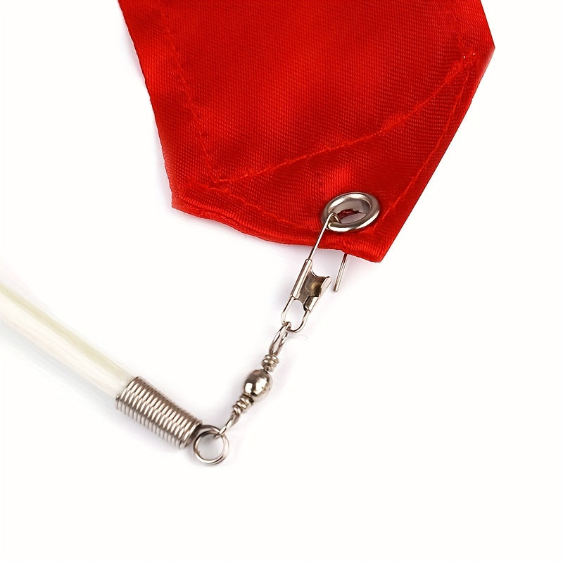 Rhythmic Gymnastic Ribbons Twirling Rod Stick for Gym Training