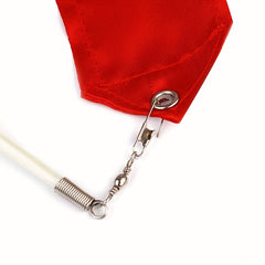 Rhythmic Gymnastic Ribbons Twirling Rod Stick for Gym Training
