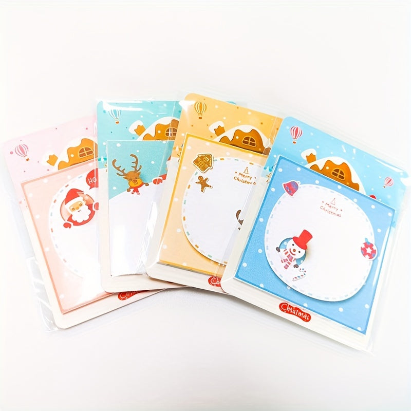 Christmas Cartoon Sticky Notes Student Memo Office Memos N Times Stickers