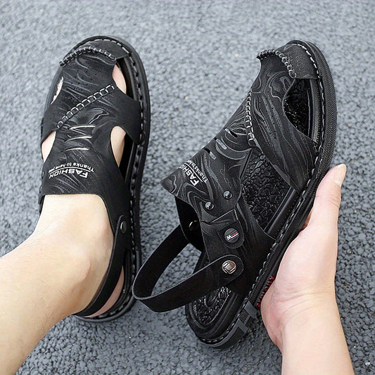 Men's Dual Purpose Sandals Casual Hollow Out Non Slip Shoes