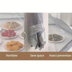 Foldable Anti Fly Vegetable Cover for Summer Kitchen Use