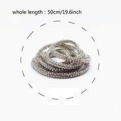 Bling Rhinestone Rope Glitter Shoe Laces Glitter Sneakers Straps