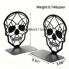 Skull Bookshelf Desktop Bookstand Light Office Desktop Book Stationery