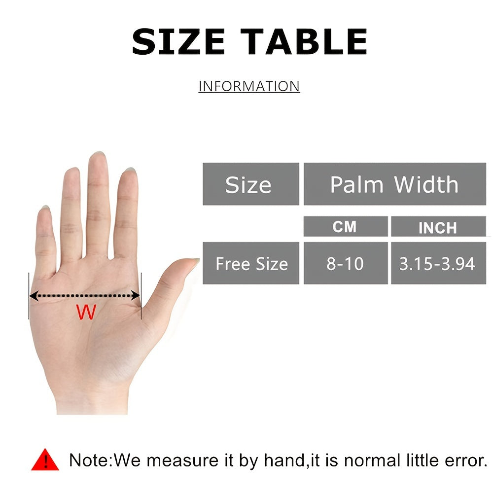 1pc Left Hand Billiard Glove Light & Breathable Three-finger Snooker Non-slip