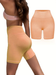 High Waist Tummy Control Biker Shorts for Women