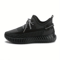 Women's Lightweight Knit Sports Shoes Breathable Running Tennis Low Top Sneakers
