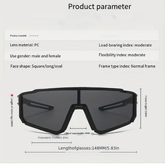 Photochromic Sports Sunglasses Wrap Around UV400 Sun Shades