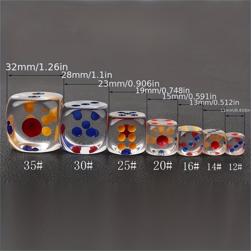 6 Sided Game Dice - Easy to Read and Perfect for Gaming