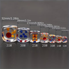 6 Sided Game Dice - Easy to Read and Perfect for Gaming