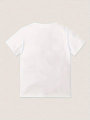100% Cotton Girls Unicorn Graphic Short Sleeve T-shirt - Summer Gift
