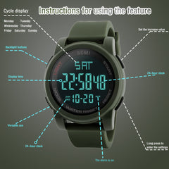 Waterproof Sports Watch Casual Luminous Wrist Watch