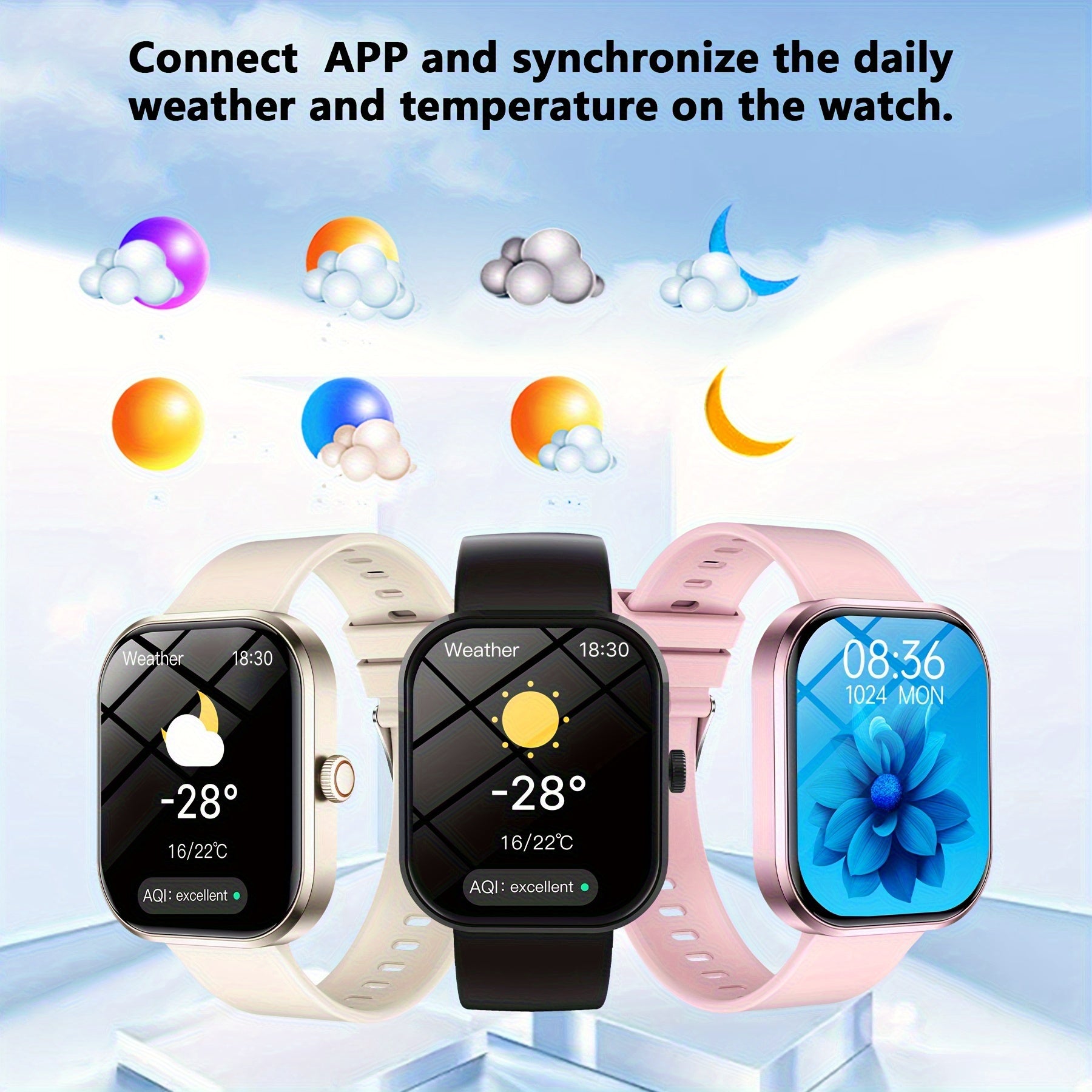Smartwatch Outdoor Avant Garde Style Watch