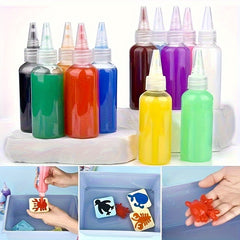 3D Ocean Elf DIY Watercolor Set Magic Water Elf Painting Mold Handi