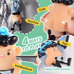 Hair Removal & Buttock Pressure Relief Toy - Pimple Popper Skin Select