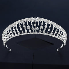 Crystal Tiara Hairband for Bride Wedding Party