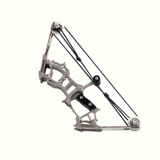 Mini Composite Bow Archery Set Stainless Steel Mini Bow Decompression Toy