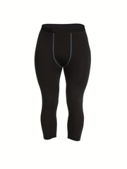 Men's Active Compression Pants Moisture Wicking Base Layer