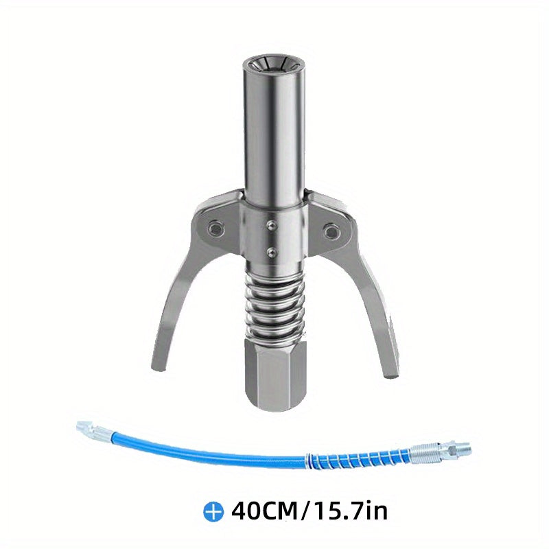 High Pressure Nozzle Butter Gun Head, Double Handle Lock Pliers Type