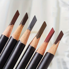 5 Colors Blade Eyebrow Pencil and Eyeliner Dual Purpose Waterproof