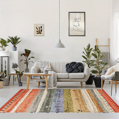 Nordic Moroccan Ethnic Style Carpet Mat Living Room Sofa Coffee Floor Mat