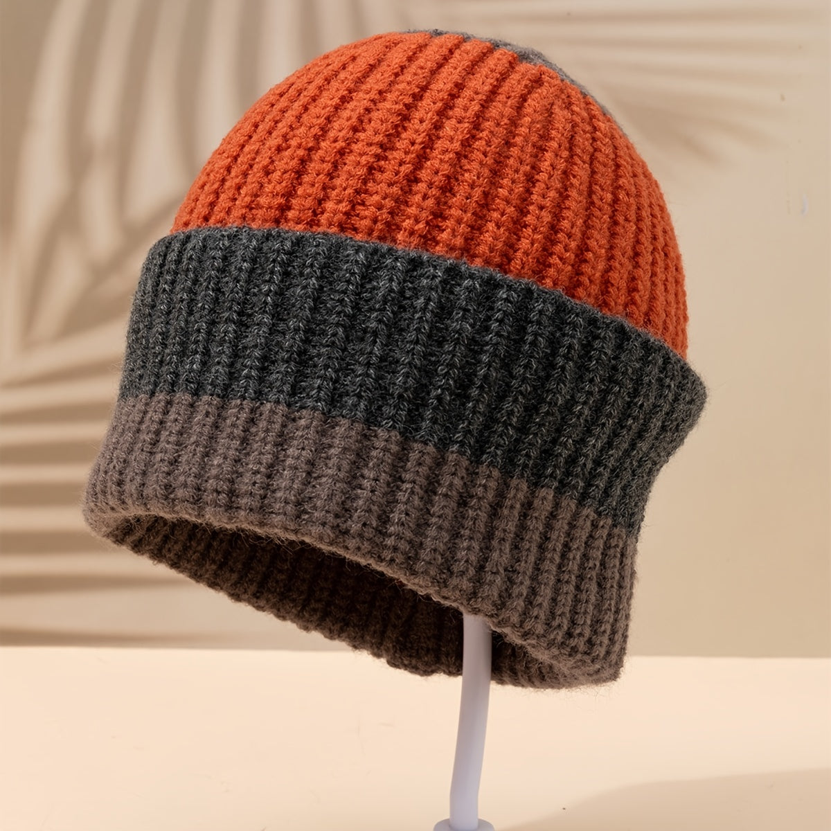 Winter Knit Beanie Hat Men Women Warm Skull Cap
