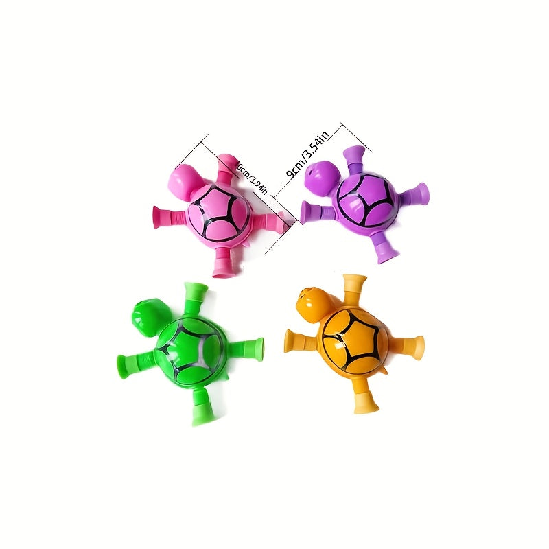 Telescopic Toys with Suction Cups Colorful DIY Relaxation Playthings