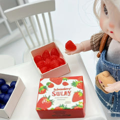 DIY Dollhouse Food Model Accessories: Strawberry Sundae & Gerard's Bierij Chocol
