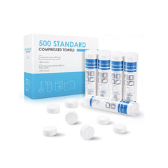 500pcs Compressed Face Towels for Home Travel Camping 100 Pack