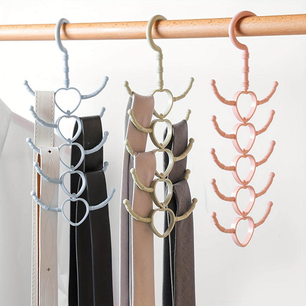 360 Rotatable Hat Rack Shoe Hook Belts & Scarf Hanger