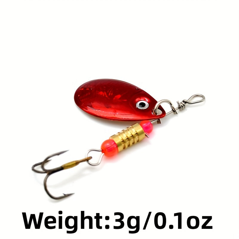 16pcs Spinner Baits Kit for Bass Trout Walleye Salmon Fishing