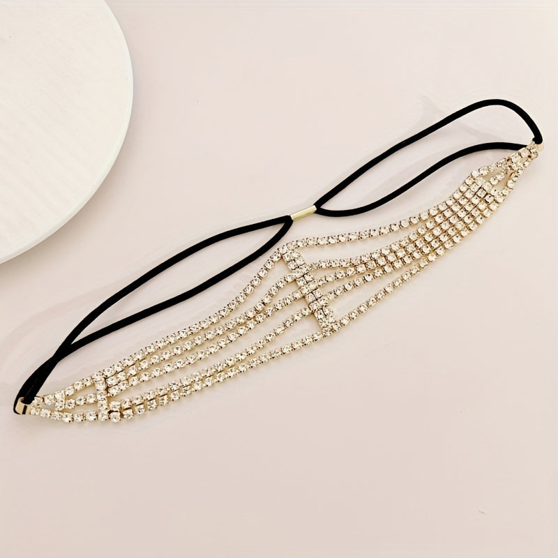 Classy Princess Style Rhinestone Headband