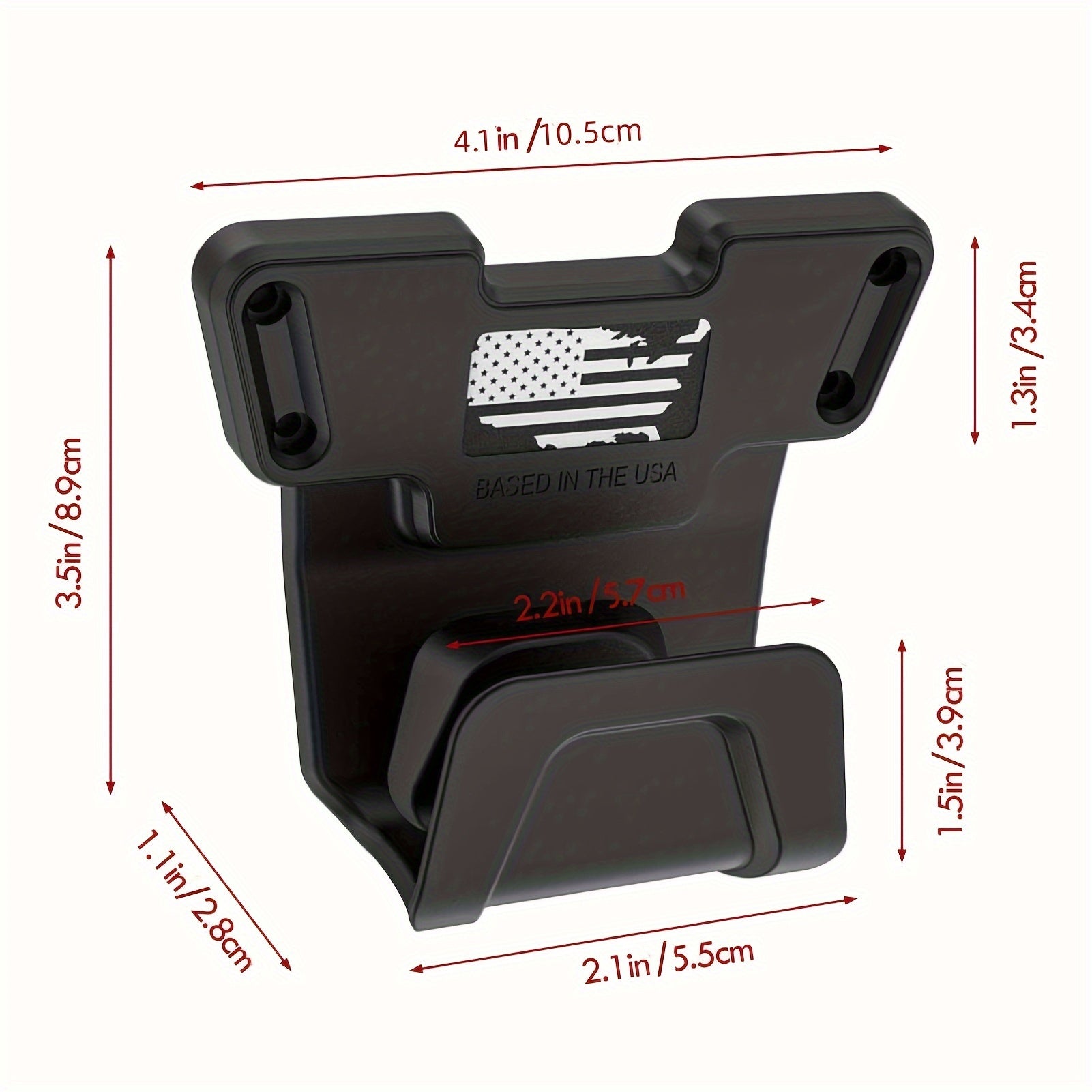 Quick Draw Magnetic Mount Safety Trigger Magnet for Vehicle Home Wall Desk