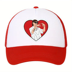 Men's Baseball Cap Outdoor Sports Casual Print Hip Hop Hat Dad Trucker Hat