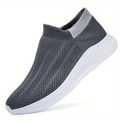 Breathable Knitted Slip On Shoes Lightweight Casual Sock Shoes