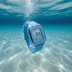 Girls' Waterproof Timer Wristwatch