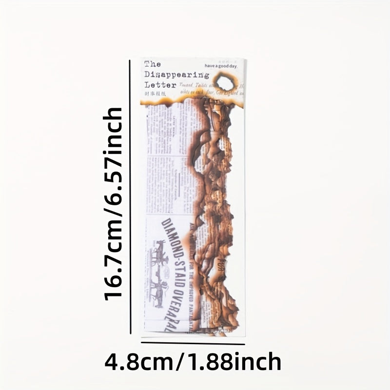 20pcs Renaissance Newspaper Stickers DIY Decorative Journal Scrapbook