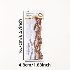 20pcs Renaissance Newspaper Stickers DIY Decorative Journal Scrapbook