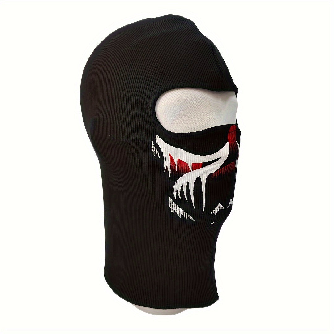 Halloween Dress Up Hat Riding Mask Sweat Absorption Sunscreen Headgear