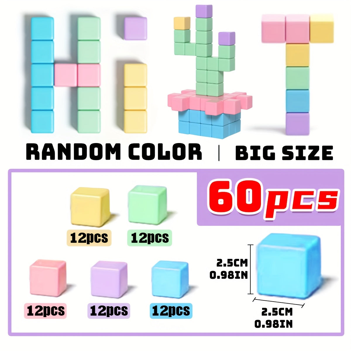 Magnetic Building Blocks Set Educational Toys for Boys and Girls