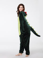 Women's Dino Cosplay Pajamas Costume