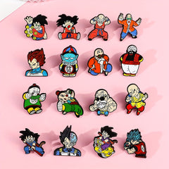 Kids Cartoon Enamel Pin Set for Clothing Hats Backpacks