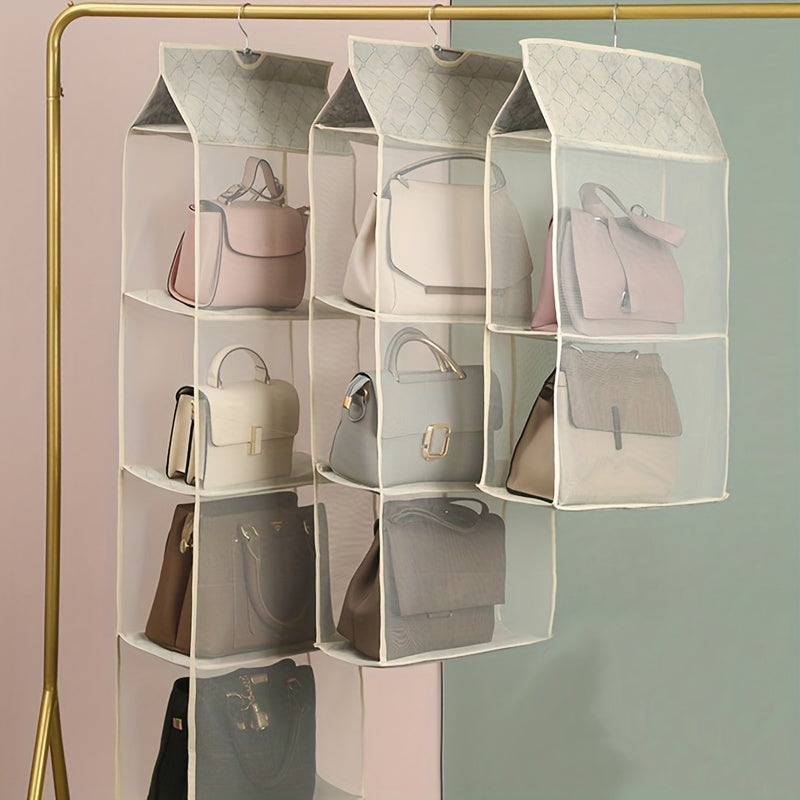 4 Layer Hanging Storage Bag Organizer