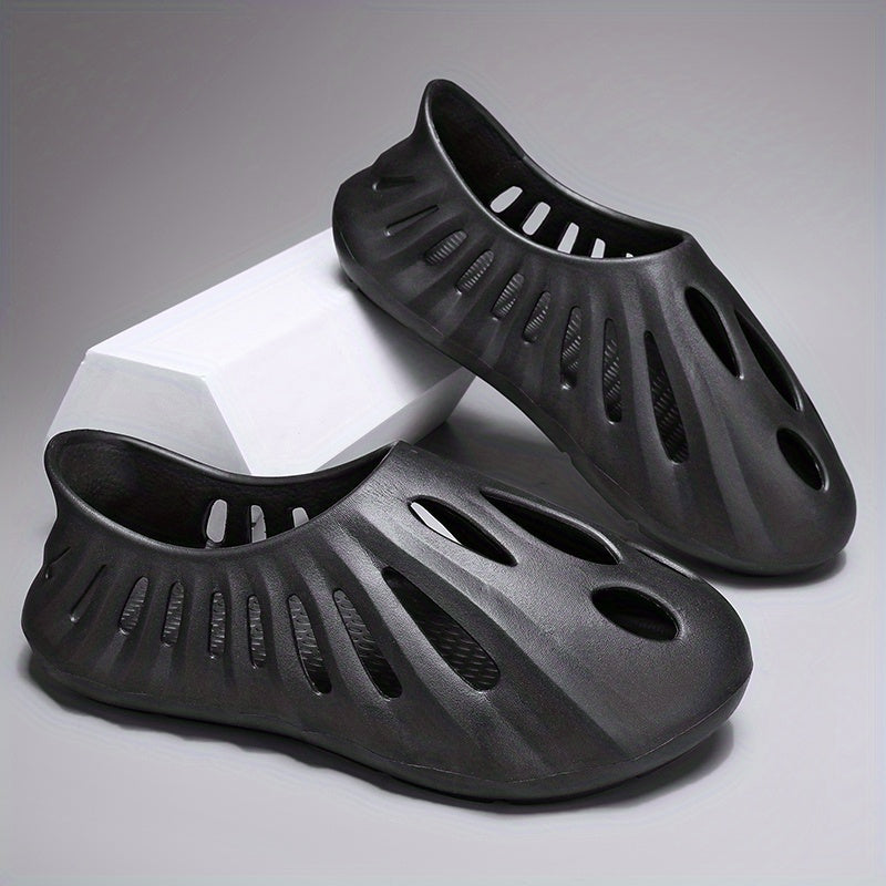Men's Lightweight Slip-On Clogs Platform Sandals