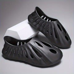 Men's Lightweight Slip-On Clogs Platform Sandals