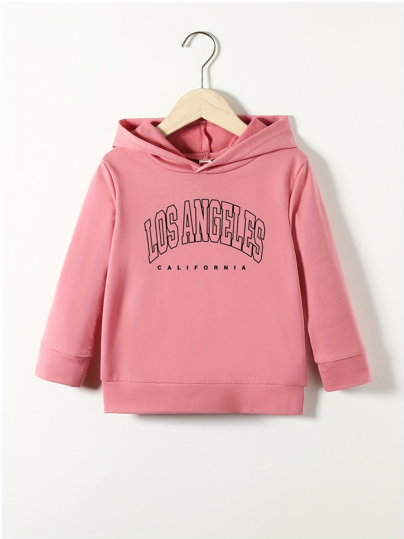 Girls' Brooklyn Print Casual Sweatshirt Top Hooded Pullovers